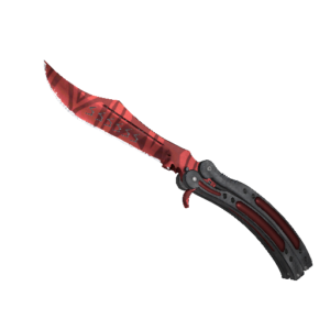 StatTrak™ ★ Butterfly Knife | Slaughter (Factory New)