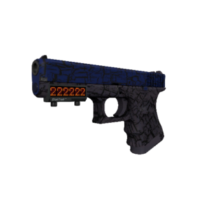 StatTrak™ Glock-18 | Blue Fissure (Field-Tested)