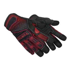 ★ Specialist Gloves | Crimson Kimono (Battle-Scarred)