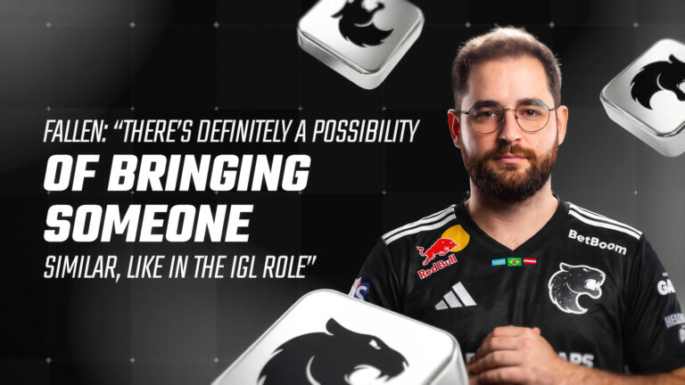 FalleN: “There’s definitely a possibility of bringing someone similar, like in the IGL role”