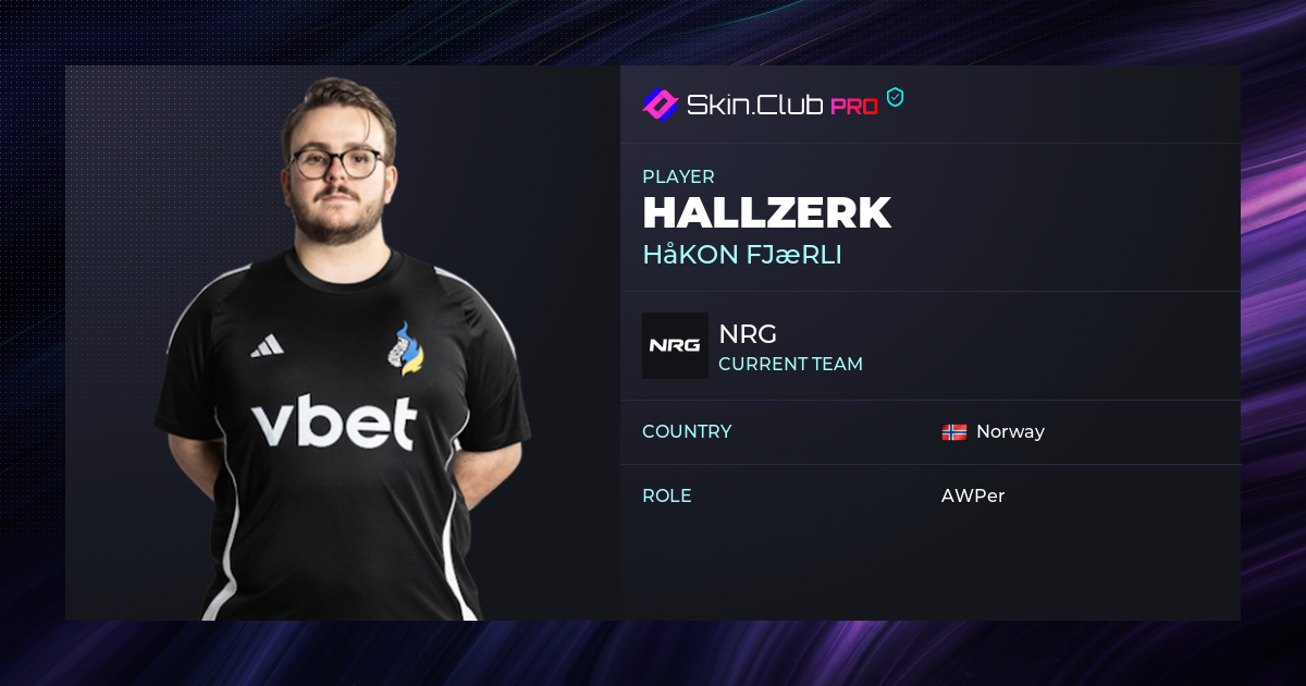 hallzerk CS2 Settings: Crosshair, Config & Gear